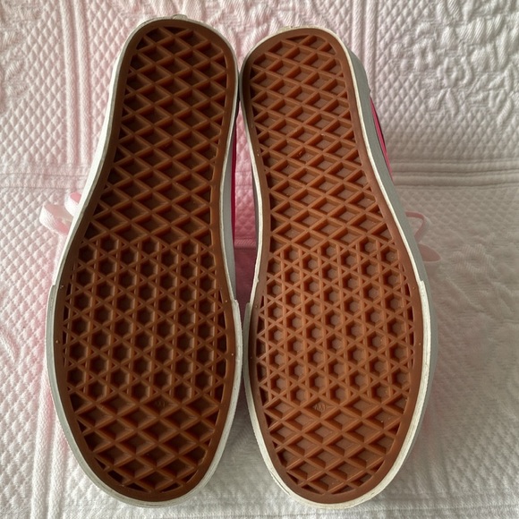 Vans Old Skool Neon Knockout Pink/True White Sneakers Skater Shoes Valentines - Picture 8 of 10